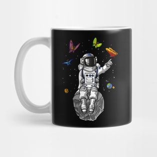 Psychedelic Astronaut Butterflies Mug